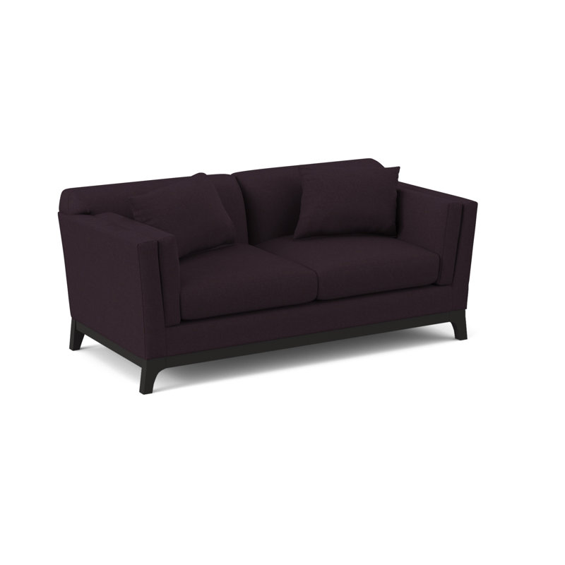 Zabriel 65 po, Velours performance Bella Aubergine