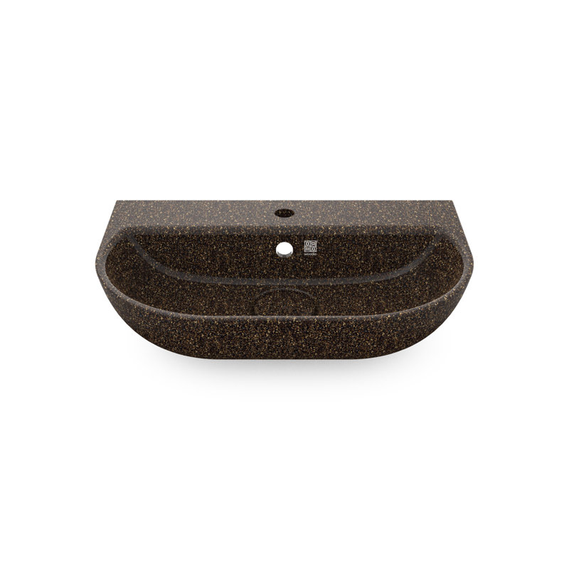 Soft60 Wall-Mounted with Tap Hole Bathroom Sink, Root