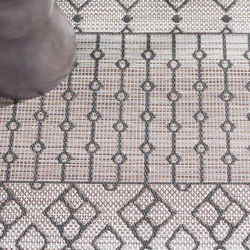 Tapis d'intérieur / extérieur Bounaga Performance, Rond 6 pi 7 po