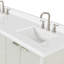 Meuble-lavabo double 72 po en bois massif avec plateau en quartz blanc 1,5 po et lavabo rectangulaire blanc chaud-691596532-691596535