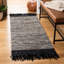 Tapis noir en coton tissé à la main Exley-1341153630