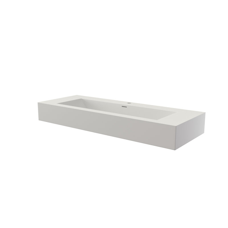 Lavabo à surface solide 48 pouces