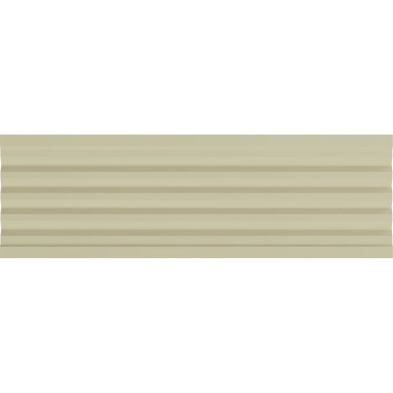 Fluted 12.62'' H x 78.75'' W x 1.12'' D Urethane Casing