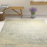 Bourgault Silver Area Rug