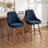 Fabric Bar Stool Modern Barstool With Back & Wood Legs, Counter Height Upholstered Bar Chair For Kitchen Island-39059540
