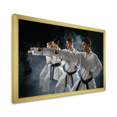 «Martial Arts Fight Fighting Studio I», reproduction sur toile