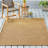 Natural Rectangle Polypropylene Rug