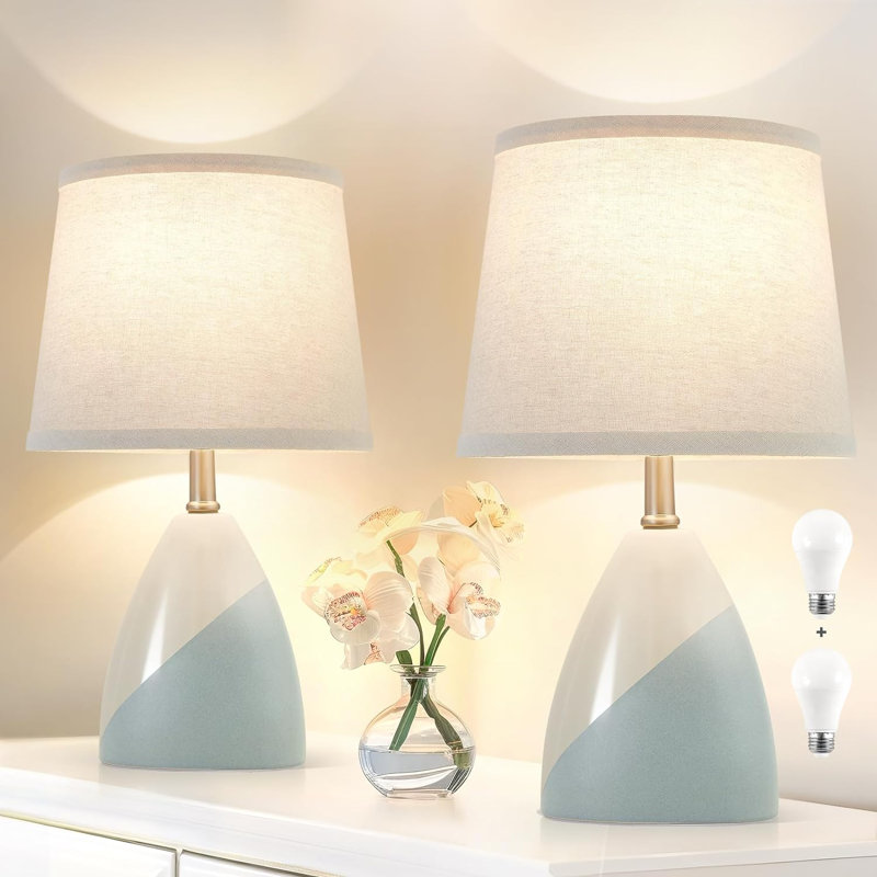 Macel Ceramic USB Table Lamp