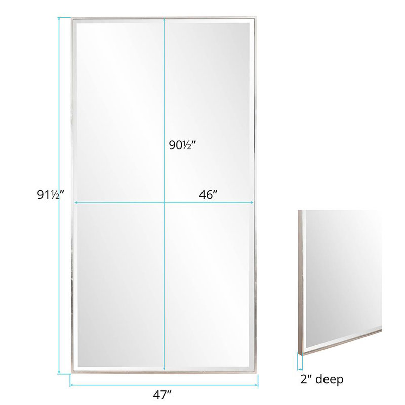 Solid Wood Rectangle Mirror