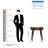 Floriean 27.5591'' Solid Wood Console Table