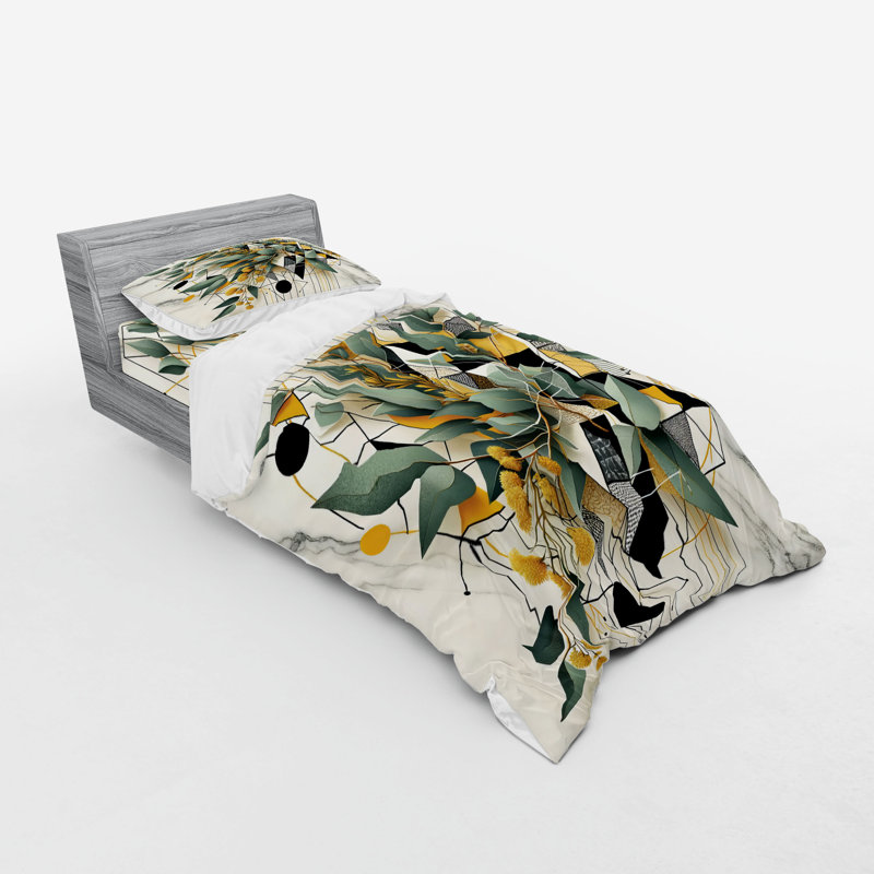 Polyester Duvet Cover, Twin Extra Long Duvet Cover + 2 Additional Pieces