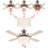 Ceiling Fan Linen Shade 8"D x 15" Dia. (Hand Made) + Fan Adapter kit + FREE Diffuser (Everything Needed In 1 Box)-73457493