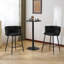 Saya Upholstered Counter Stool with Metal Frame-1643287774-1672703854