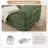 Aldora Boneless 78" King Size Convertible Sleeper Sofa Bed With 2 Pillows, Corduroy Folding Mattress Couch, No Assembly Required , Floor Sofa Lounge Couch For Living Room Small Spaces-92042105