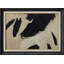 «Black and Beige Abstract Art», reproduction d'art sur papier encadrée-1938511394-1938511395