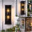 2-Light Flush Mounted Sconce (BULB EXCLUDED)