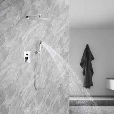 Système de douche complet avec valve brute