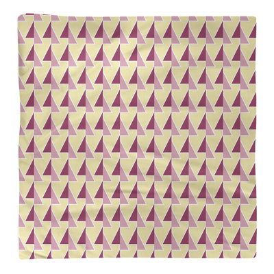 Serviette de table en coton à motif de flèches déplacées