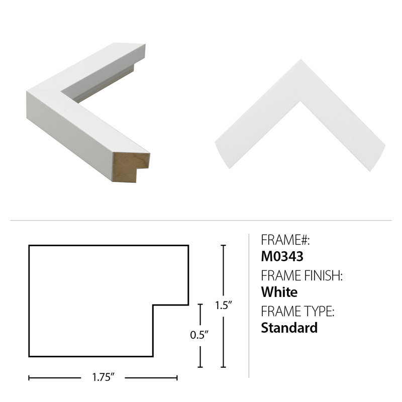 Thom Filicia Contrast by Thom Filicia - Single Picture Frame Print, 43" H x 43" W x 1.5" D, No Mat