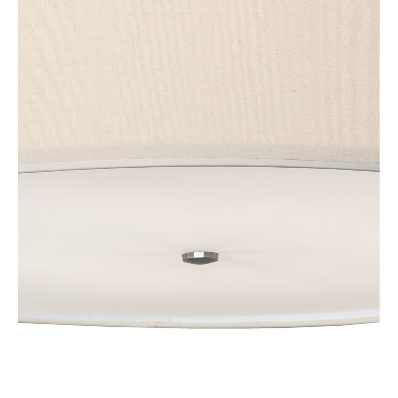 Cilindro 6 - Light Beige Shaded Pendant