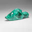 Genuine Polished Malachite Fish Carving (256.8 Grams)