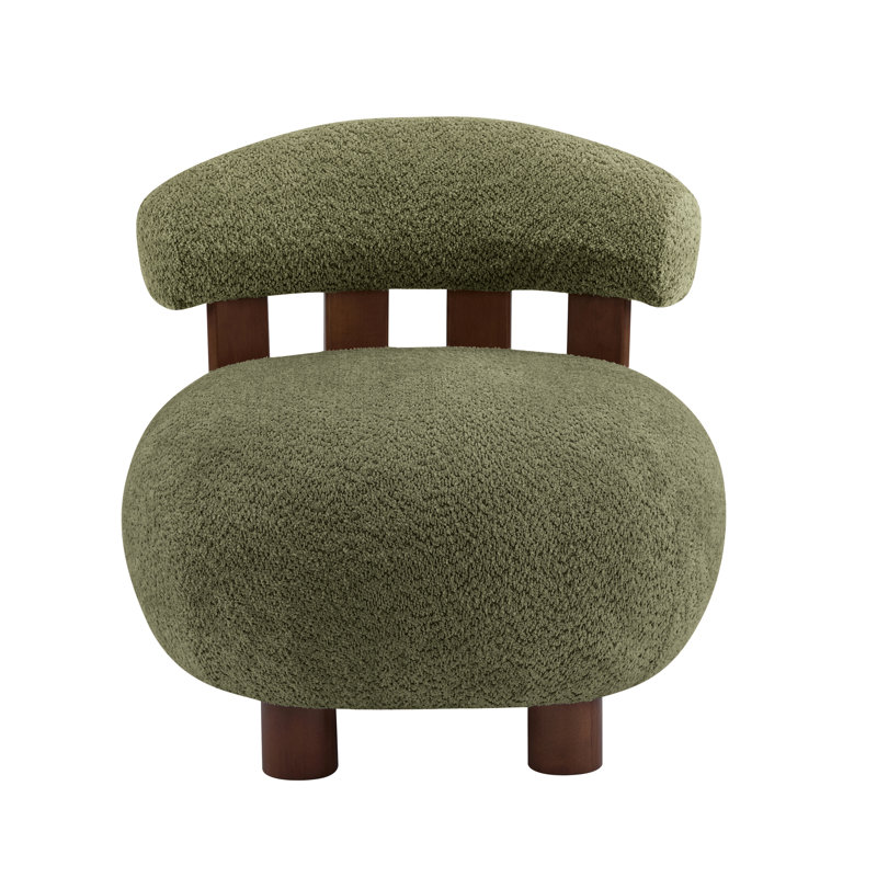 Fauteuil d'appoint Modern Bouble, Olive Green