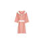 Robe courte en coton biologique à rayures Seaside Serenity-14227311-14227313
