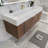 Glasgow 59'' Bathroom Vanity with Acrylic Top-2018116605