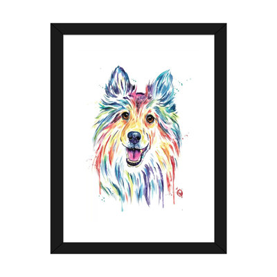 Sheltie de Lisa Whitehouse-impression d’art graphique