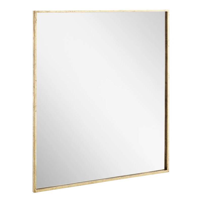 Miroir de salle de bain Carpini, Or