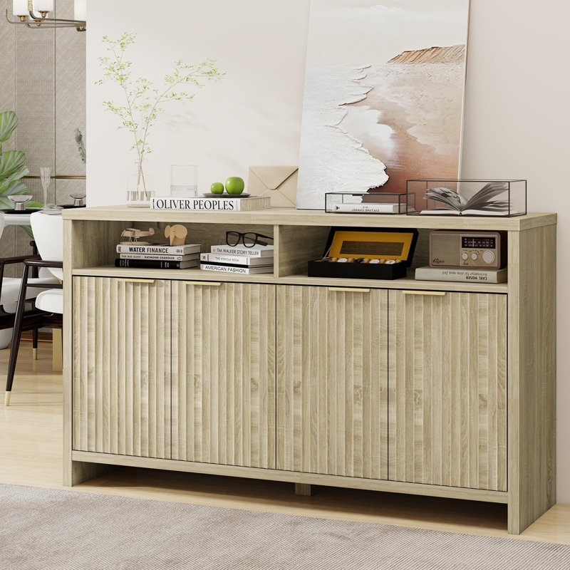 Fluted Storage Cabinet
