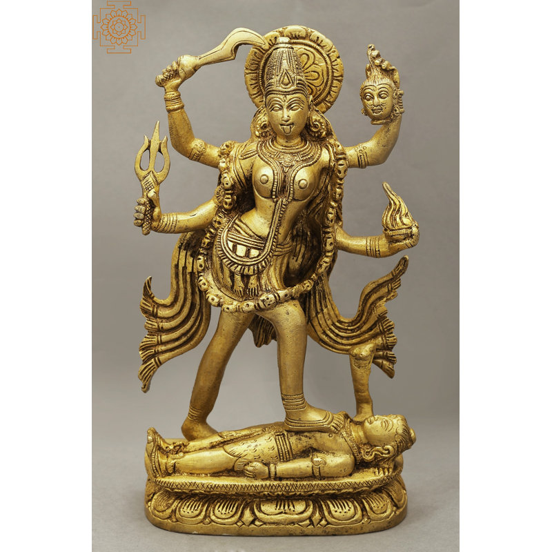 Figurine Déesse Kali et le moment arrété