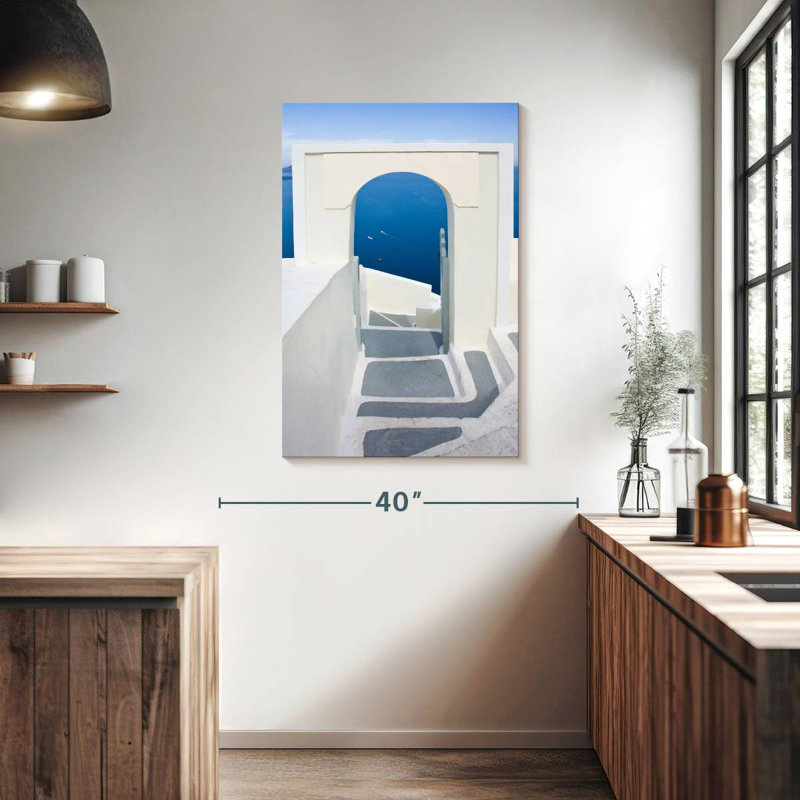 Lilie Santorini Gate, 39" H x 26" W