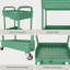 Chariot utilitaire à 3 niveaux avec tiroir, chariot de rangement, chariot de rangement avec roues en fer-231762581