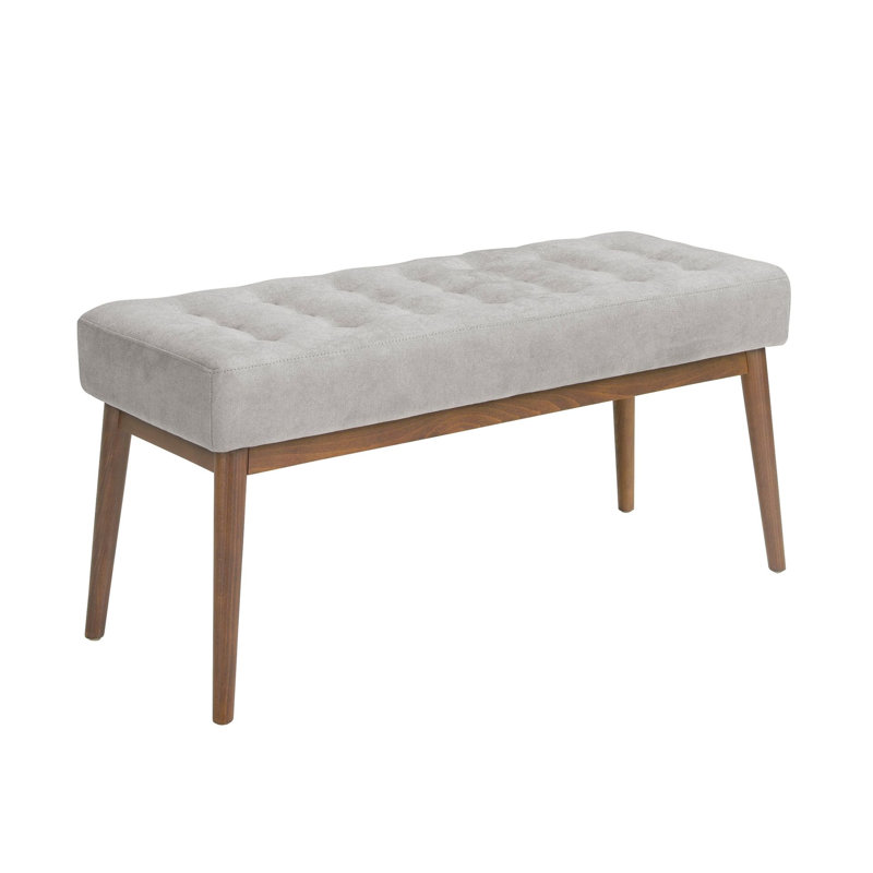 Faux Leather Upholstered Bench