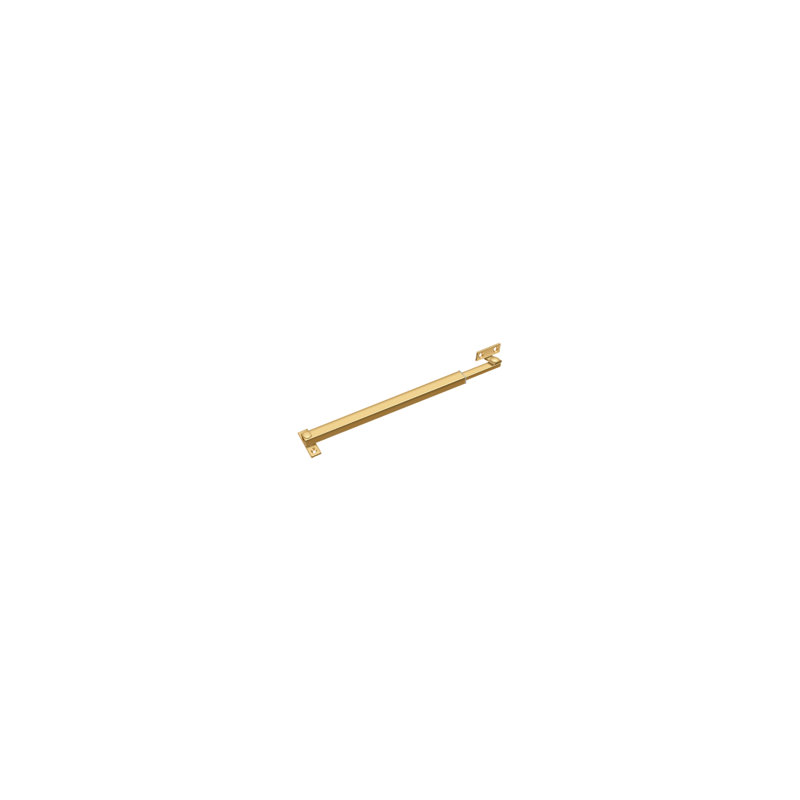 Deltana FCA12CR003 12" Friction Casement Adjuster in PVD Polished Brass