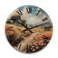 Horloge murale en bois massif Viridi-2087251928