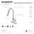 Kingston Brass Concord Single-Handle Pull-Down Kitchen Faucet-28237746