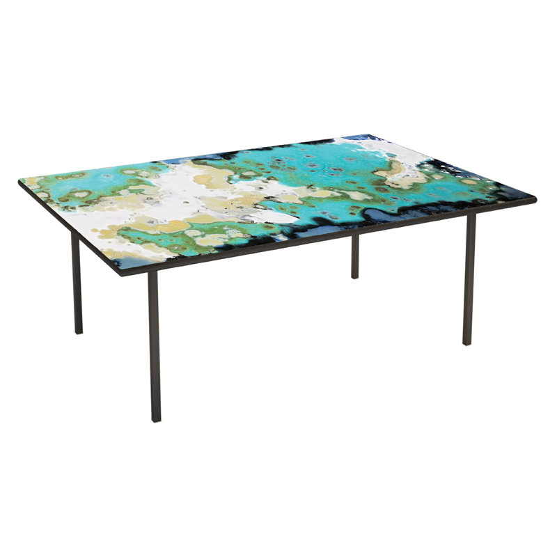 Etna Outdoor Coffee Table, Ocean Collision