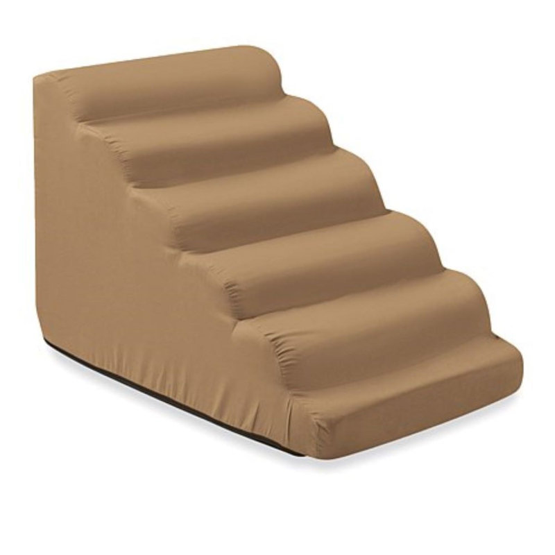 Snoozer Orthopedic Microsuede Stair Railing, Chameau, Grand (H 21 po x l 21 po x P 30 po)
