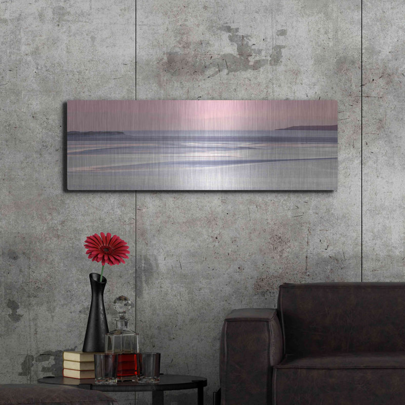 «Silver Sands» par Lynne Douglas, H 16 po x l 48 po