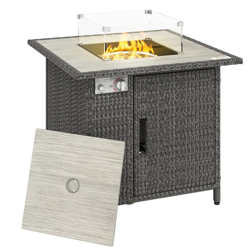 Rectangle Smokeless Utility Cart