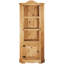 Dean 178 cm H x 76 cm W Solid Wood Corner Bookcase