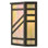 Santa Fe 1 - Light Flush Mounted Sconce