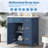 36"L x 18"W Free Standing Bathroom Vanity with Resin Top-92287102-92287104