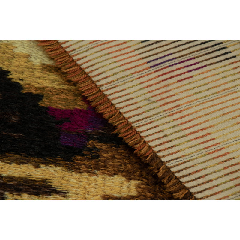 Scandinavian One-of-a-Kind 3'5x6'1 Hand Knotted Area Rug