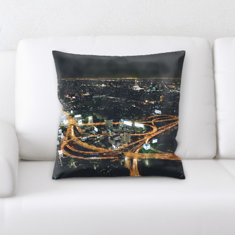 Coussin nuit city