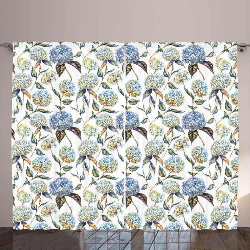 Semi Sheer Curtain Pair