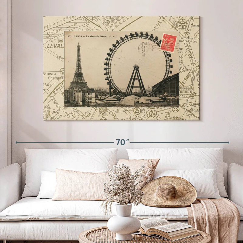 Sirci, destination Paris II, H 34 po x l 51 po
