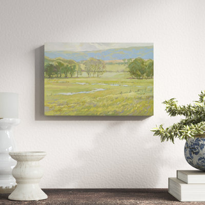 «Summer Pasture I», peinture sur toile